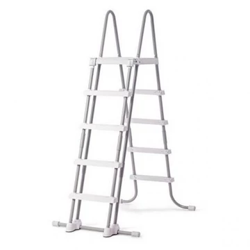 INTEX Biztonsági medence létra 4 fokos 132cm magas medencékhez (28077)